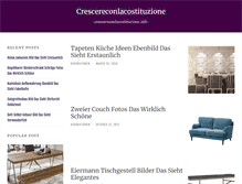 Tablet Screenshot of crescereconlacostituzione.info